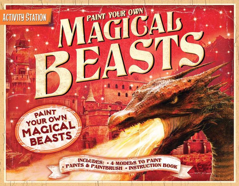 Paint Your Own Magical Beasts book