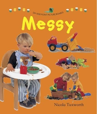 Say and Point Picture Boards: Messy book