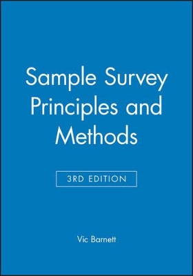 Sample Survey Principles and Methods book