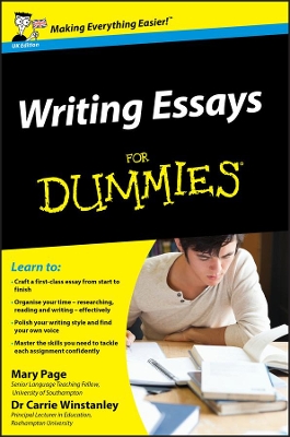 Writing Essays for Dummies book