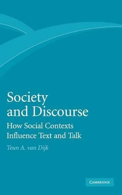Society and Discourse book