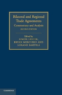 Bilateral and Regional Trade Agreements book