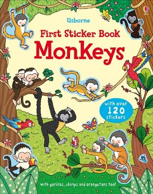 First Sticker Book Monkeys book