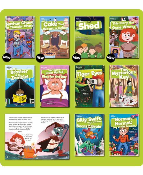 BookLife Decodable Readers Level 11 Lime Set of 10 book