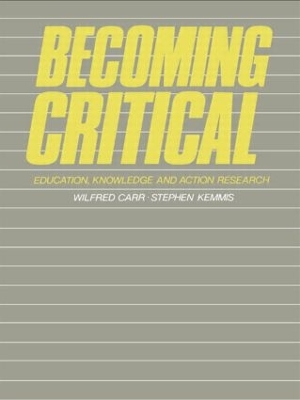 Becoming Critical book