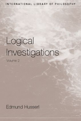 Logical Investigations book