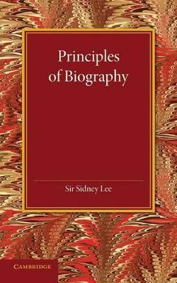 Principles of Biography book