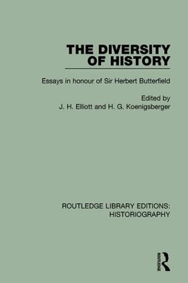 The Diversity of History by John Elliott