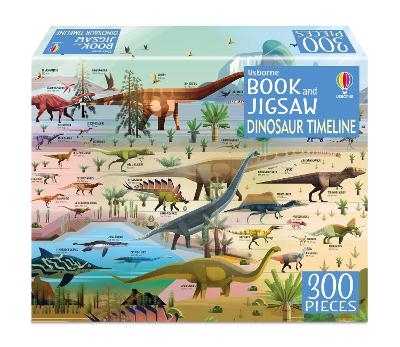 Dinosaur Timeline Book and Jigsaw book
