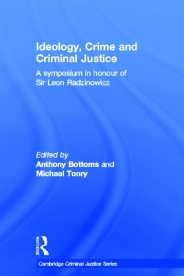 Ideology, Crime and Criminal Justice book