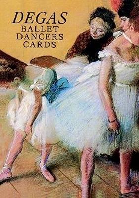 Degas Ballet Dancers Cards book