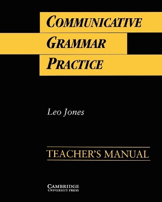 Communicative Grammar Practice Teacher's manual book