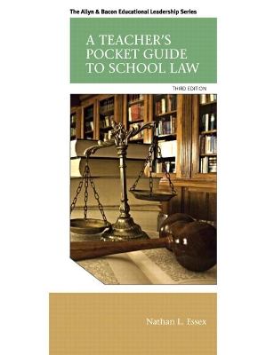 Teacher's Pocket Guide to School Law book