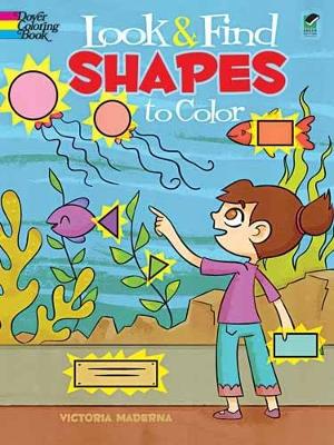 Look & Find Shapes to Color book