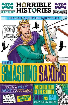 Smashing Saxons (newspaper edition) ebook by Terry Deary