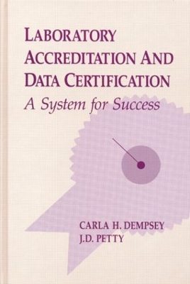 Laboratory Accreditation and Data Certification book