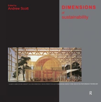 Dimensions of Sustainability book