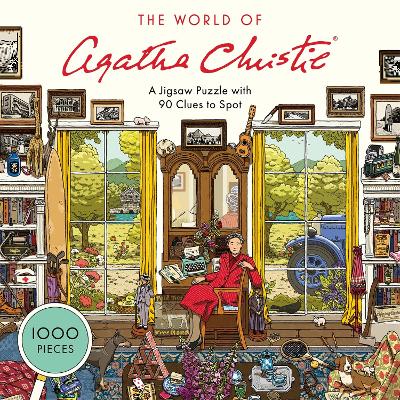 The World of Agatha Christie: 1000-piece Jigsaw: 1000-piece jigsaw with 90 clues to spot: The perfect family gift for fans of Agatha Christie book