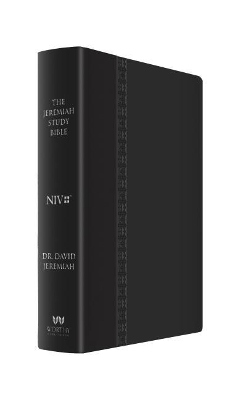 The The Jeremiah Study Bible, NIV (Large Print, Black W/ Burnished Edges) Leatherluxe W/Thumb Index: What It Says. What It Means. What It Means for You. by David Jeremiah