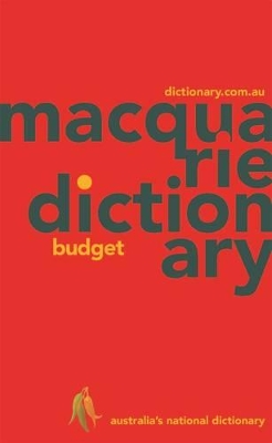 Macquarie Budget Dictionary book