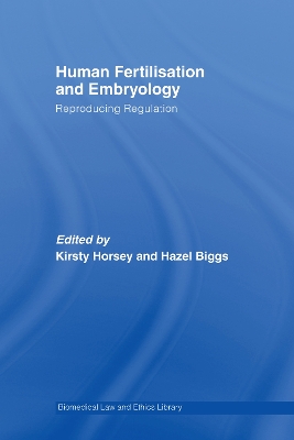 Human Fertilisation and Embryology book