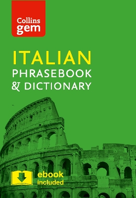Collins Italian Phrasebook and Dictionary Gem Edition book