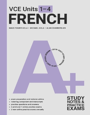 A+ VCE Units 1-4 French Study Notes and Practice Exams book