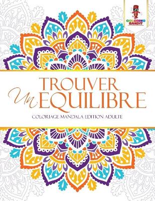 Trouver un Equilibre: Coloriage Mandala Edition Adulte book