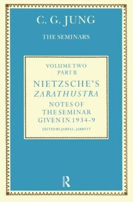 Nietzsche's Zarathustra by C. G. Jung