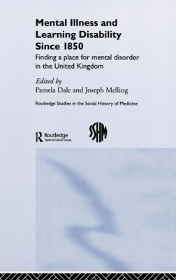Mental Illness and Learning Disability Since 1850 book