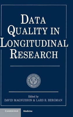 Data Quality in Longitudinal Research book