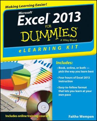 Excel 2013 eLearning Kit For Dummies book