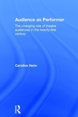 Audience as Performer book
