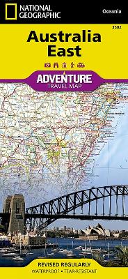 Australia, East: Travel Maps International Adventure Map book