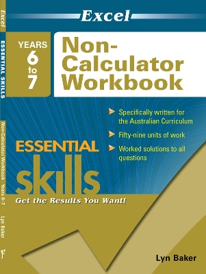 Excel Essential Skills - Non-Calculator Workbook Years 6-7 book