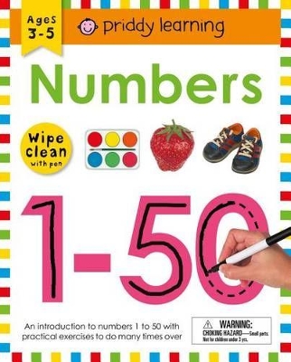 Wipe Clean Workbook: Numbers 1-50: Ages 3-5; Wipe-Clean with Pen book