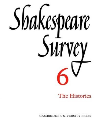 Shakespeare Survey by Allardyce Nicoll