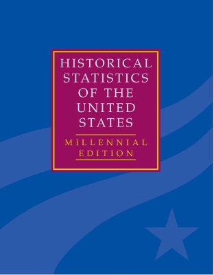 The Historical Statistics of the United States 5 Volume Hardback Set: Millennial Edition book