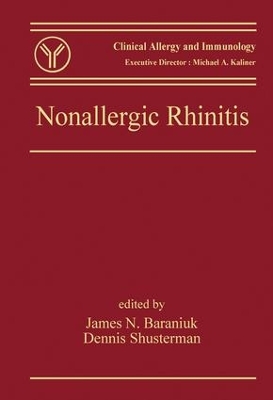 Nonallergic Rhinitis book