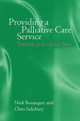 Providing a Palliative Care Service book