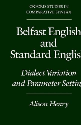 Belfast English and Standard English book