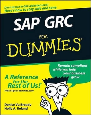 SAP GRC For Dummies book