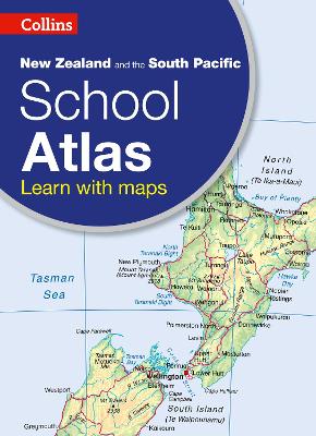 Collins New Zealand and the South Pacific School Atlas book