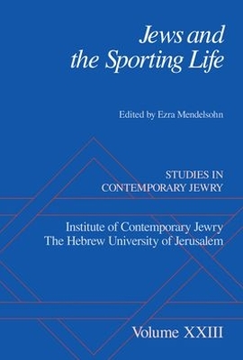 Jews and the Sporting Life book