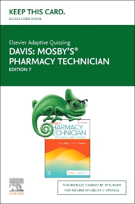 Elsevier Adaptive Quizzing for Mosbys Pharmacy Technician (Access Card) book