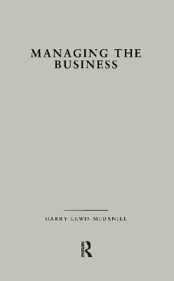 Managing the Business book