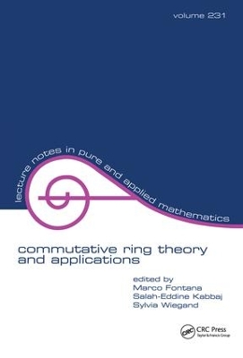 Commutative Ring Theory and Applications book