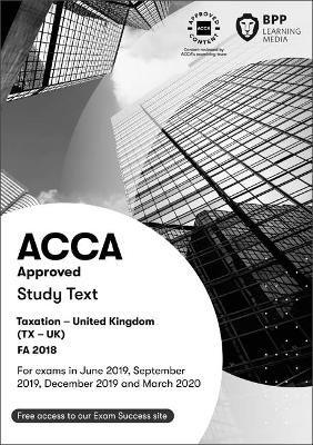 ACCA Taxation FA2018: Study Text book