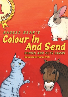 Colour In & Send: Ponies & Pets Cards book