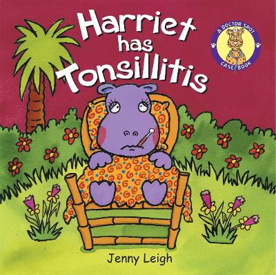 Harriet has Tonsillitis book